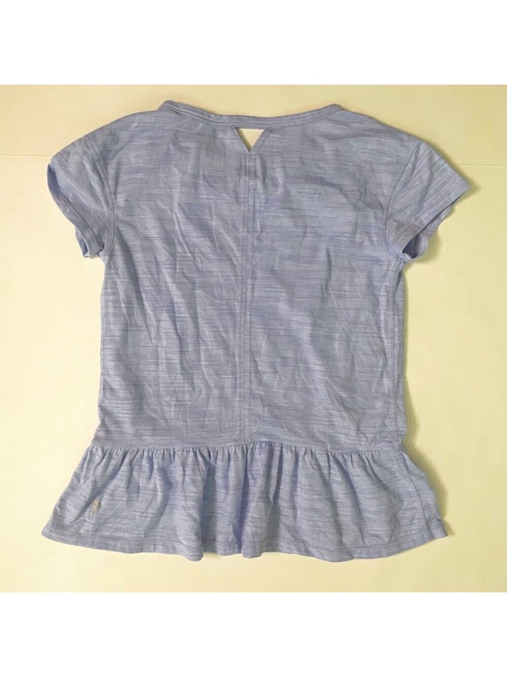 Ivivva Periwinkle Peplum Tee, Size 8